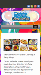 Mobile Screenshot of firstclasscatering.biz